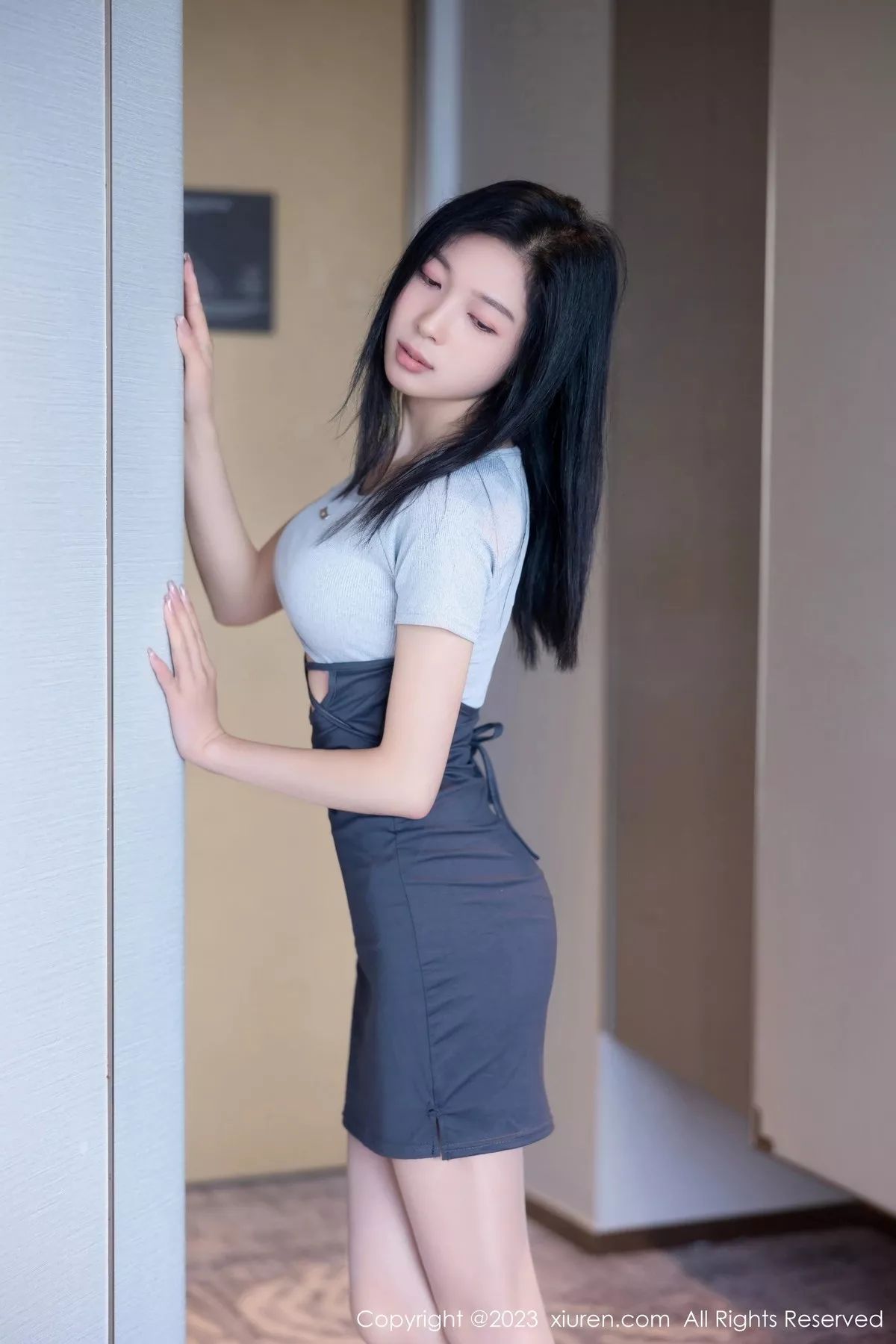 [XiuRen秀人网] 2023.05.23 No.6784 茜茜Kimi 短裙美腿 [84P] NO.4