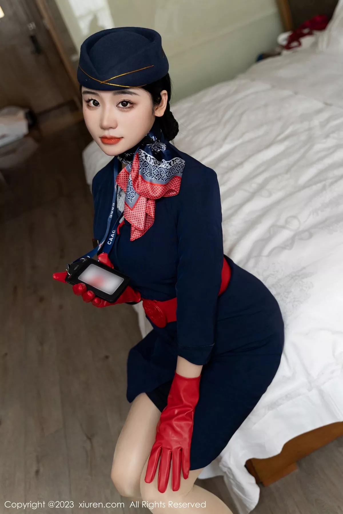[XiuRen秀人网] 2023.05.24 No.6790 汐汐爱吃草莓 制服美臀 [69P] NO.12