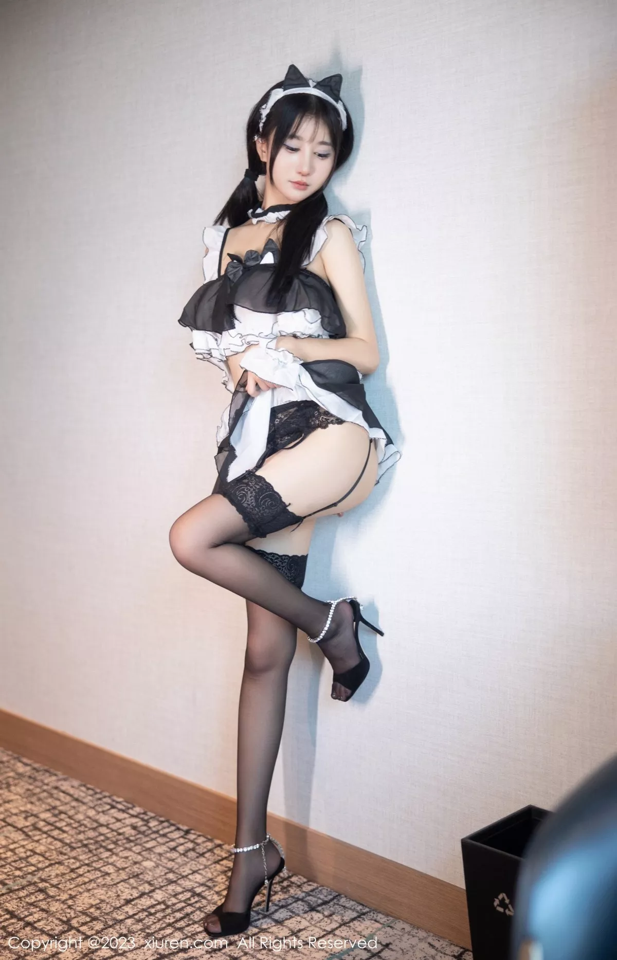 [XiuRen秀人网] 2023.05.24 No.6795 小果冻儿 黑丝美腿 [86P] NO.6