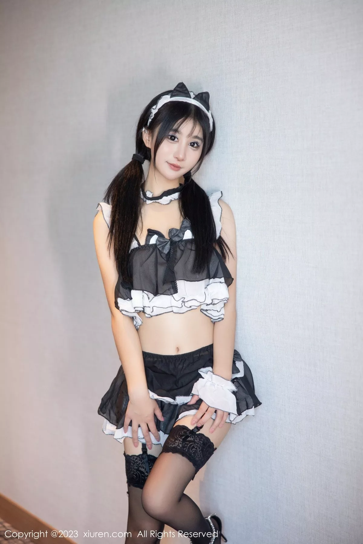 [XiuRen秀人网] 2023.05.24 No.6795 小果冻儿 黑丝美腿 [86P] NO.4