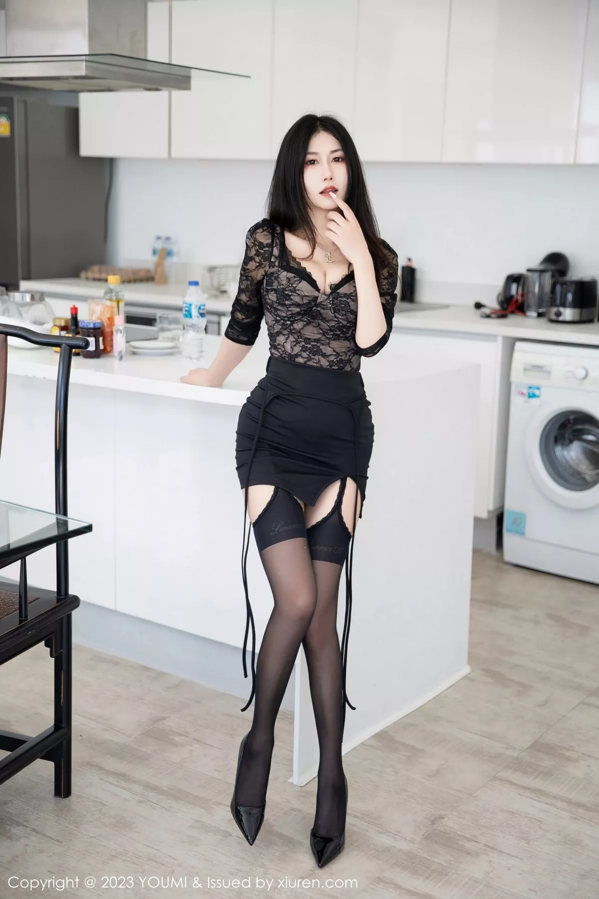 [YOUMI尤蜜荟] 2023.05.25 VOL.942 laura阿姣 黑丝美臀 [95P] NO.6