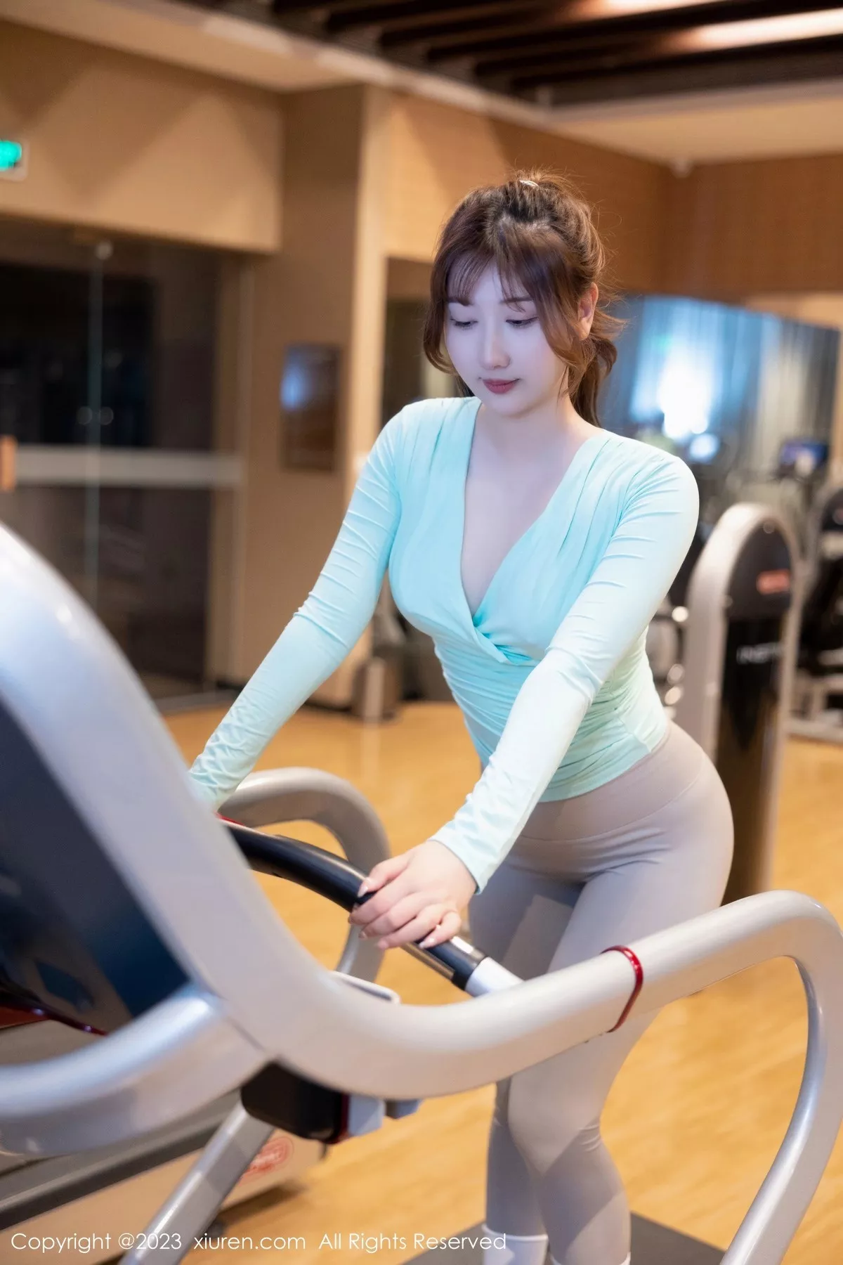 [XiuRen秀人网] 2023.05.25 No.6801 江真真 瑜伽服美臀 [81P] NO.10