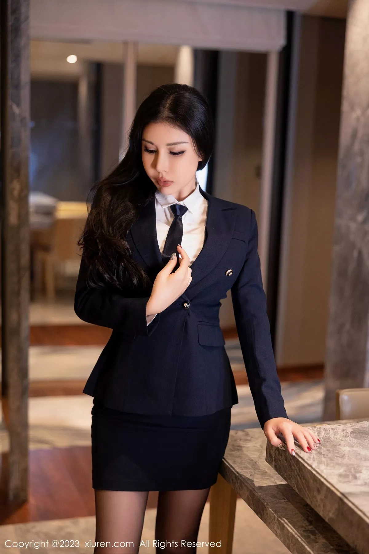 [XiuRen秀人网] 2023.05.25 No.6797 田冰冰 黑丝美臀 [75P] NO.3