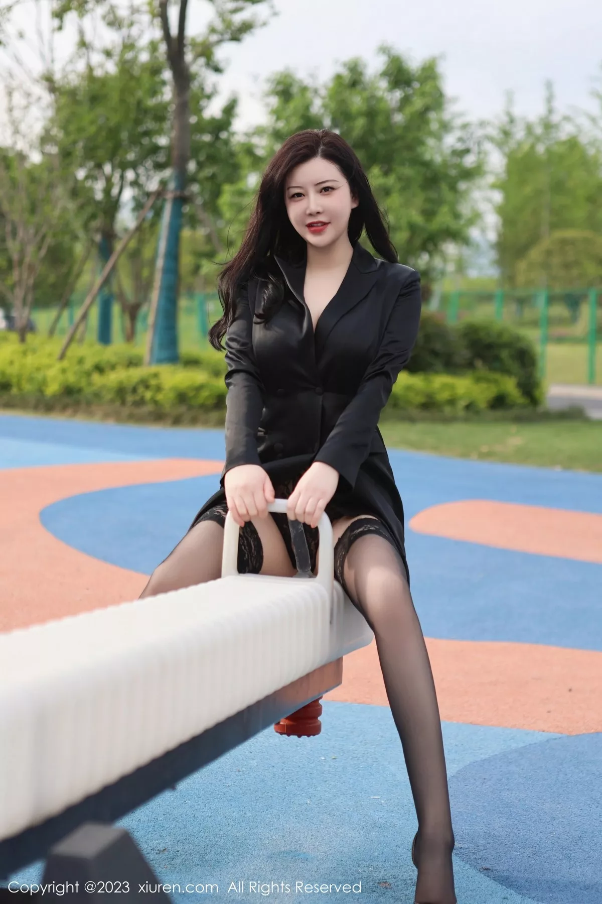 [XiuRen秀人网] 2023.05.26 No.6805 王婉悠Queen 黑丝美臀 [75P] NO.7