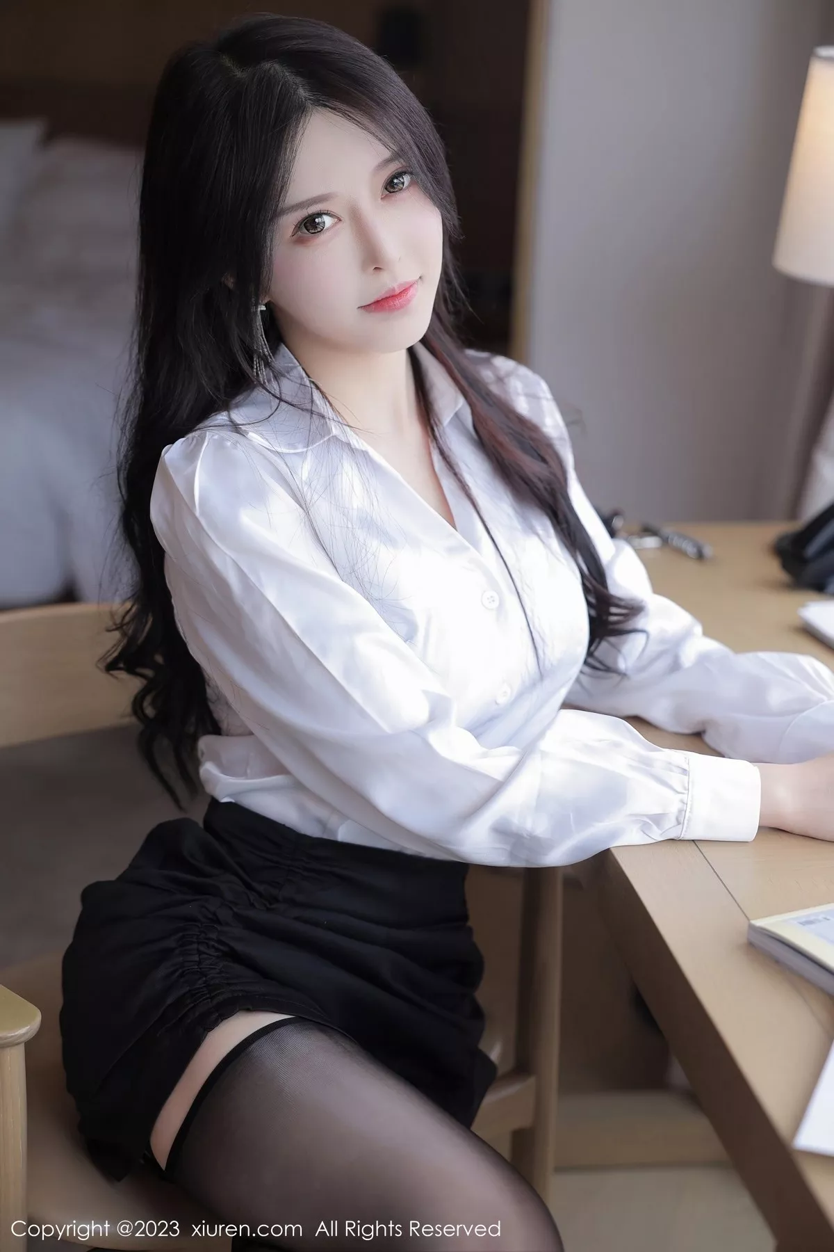 [XiuRen秀人网] 2023.05.30 No.6824 玉兔miki 黑丝美腿 [90P] NO.8