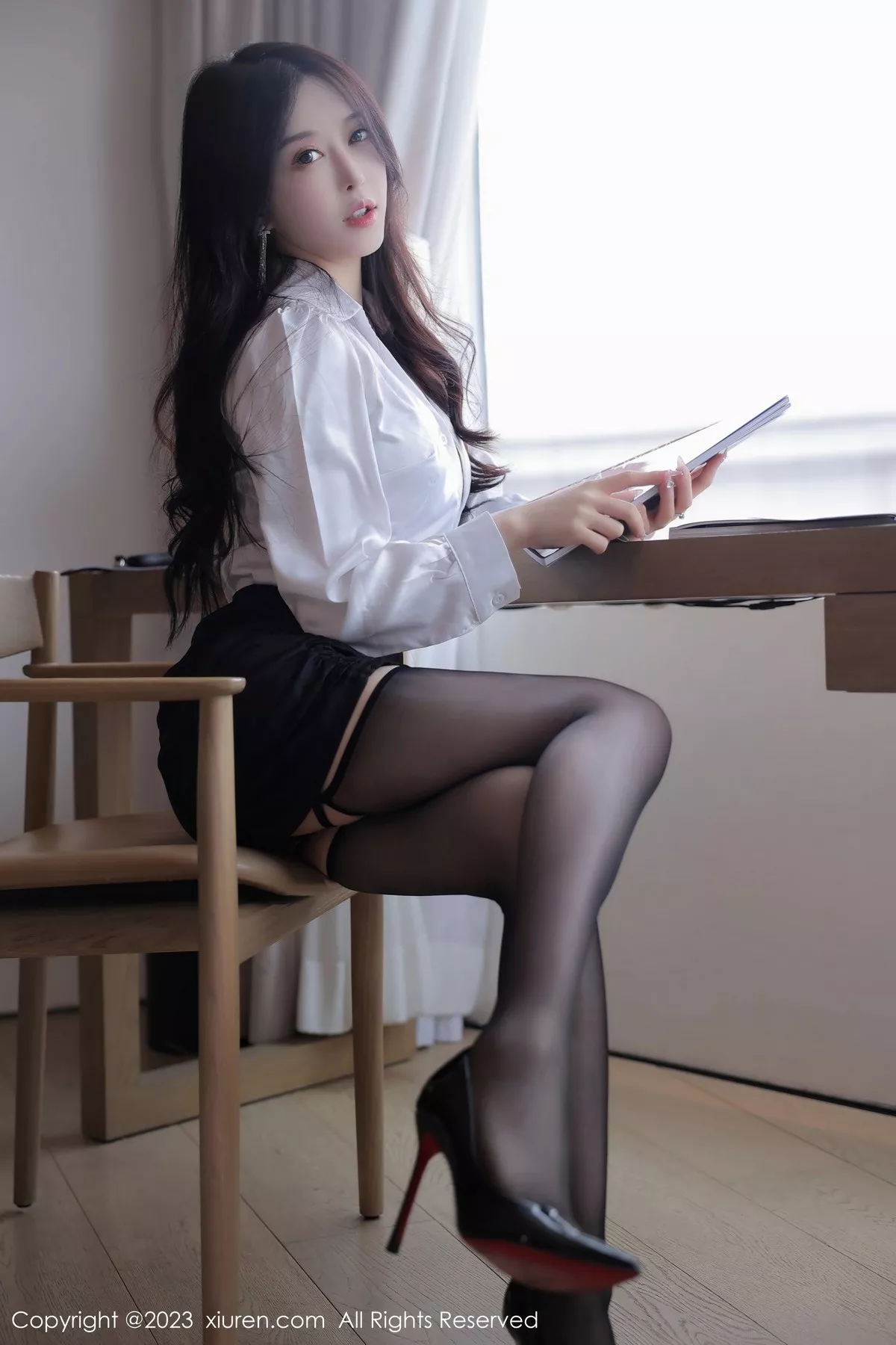 [XiuRen秀人网] 2023.05.30 No.6824 玉兔miki 黑丝美腿 [90P] NO.3