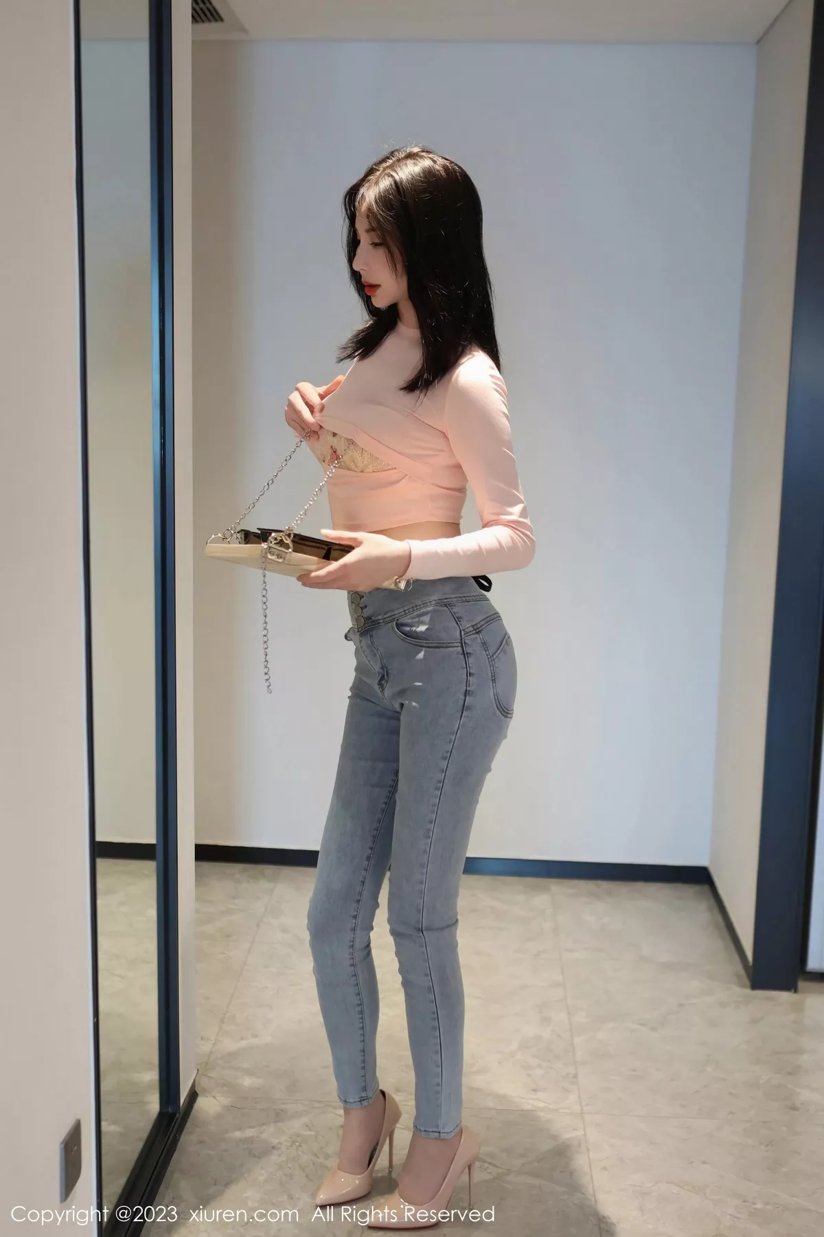 [XiuRen秀人网] 2023.06.29 No.6992 王曼柔 牛仔裤美腿 [82P] NO.10