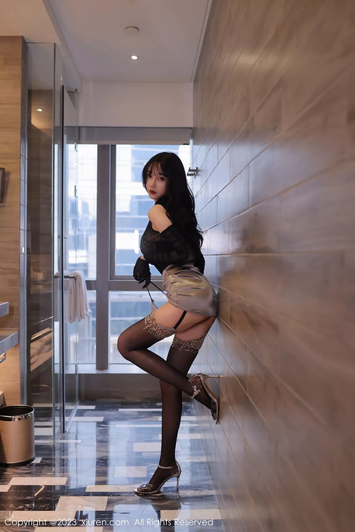 [XiuRen秀人网] 2023.06.30 No.7004 玥儿玥er 黑丝美腿 [80P] NO.10