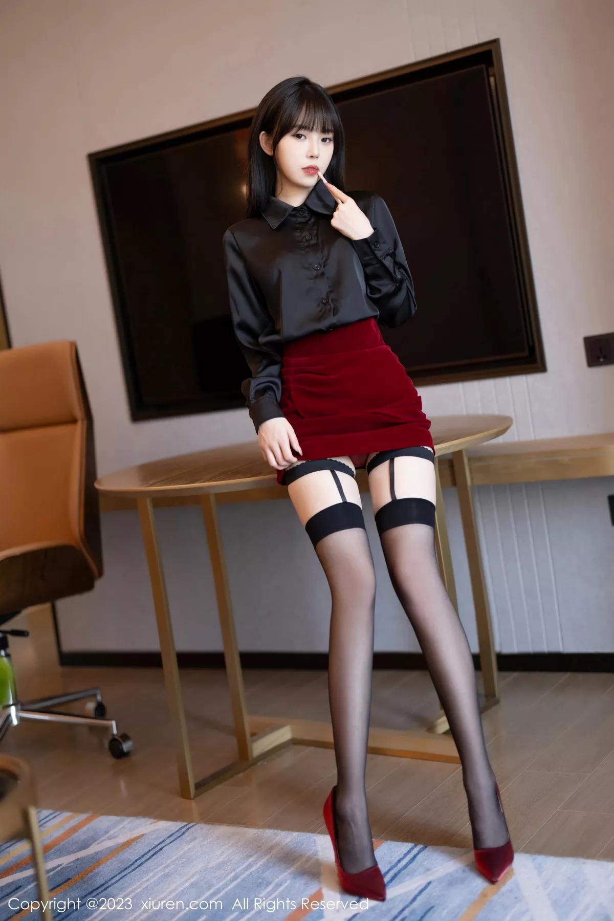 [XIAOYU语画界] 2023.07.05 VOL.1063 奶瓶. 黑丝美腿 [81P] NO.8