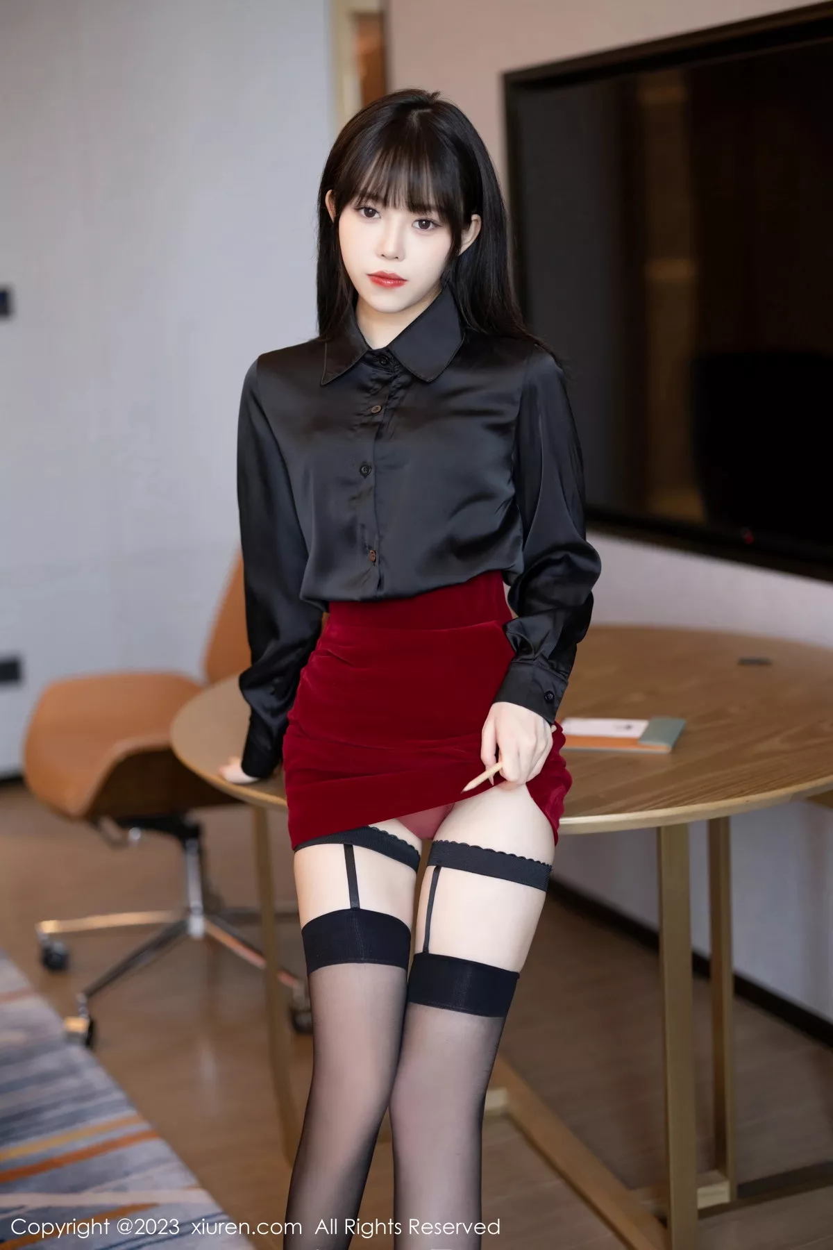 [XIAOYU语画界] 2023.07.05 VOL.1063 奶瓶. 黑丝美腿 [81P] NO.10