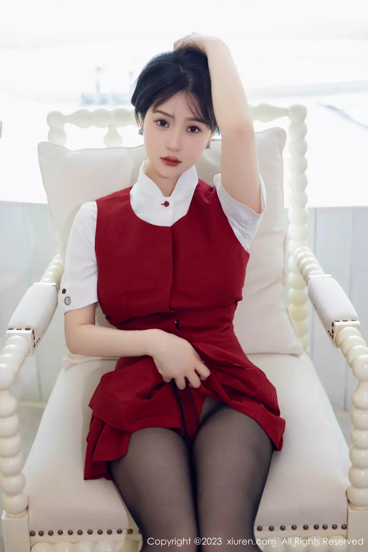 [XiuRen秀人网] 2023.07.06 No.7037 柚琪Rich 丰腴美臀 [92P] NO.5