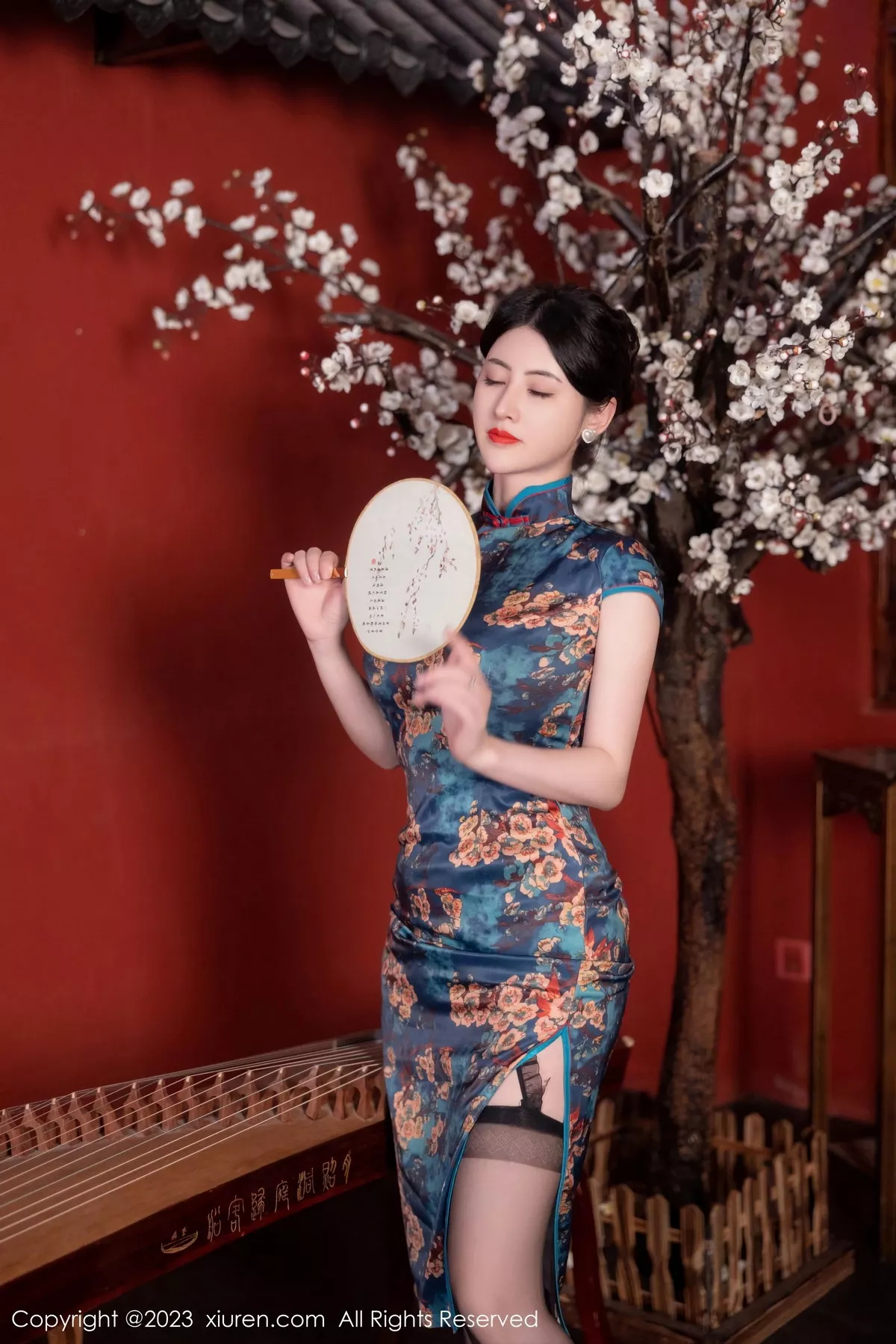 [XiuRen秀人网] 2023.07.10 No.7051 诗诗kiki 旗袍黑丝 [82P] NO.12