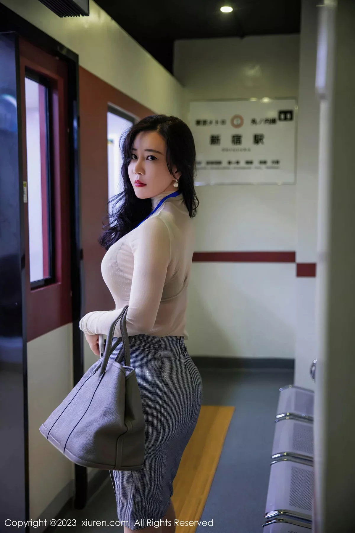 [XiuRen秀人网] 2023.07.10 No.7054 王婉悠Queen 丝袜美臀 [78P] NO.12