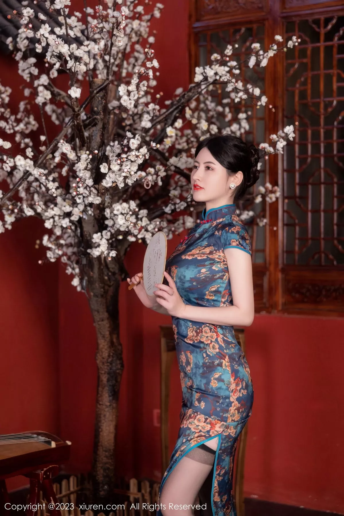 [XiuRen秀人网] 2023.07.10 No.7051 诗诗kiki 旗袍黑丝 [82P] NO.5