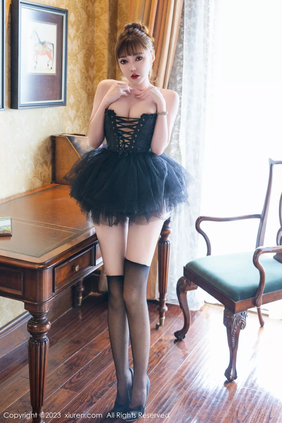 [XiuRen秀人网] 2023.07.11 No.7057 萌汉药baby 黑丝美腿 [81P] NO.10