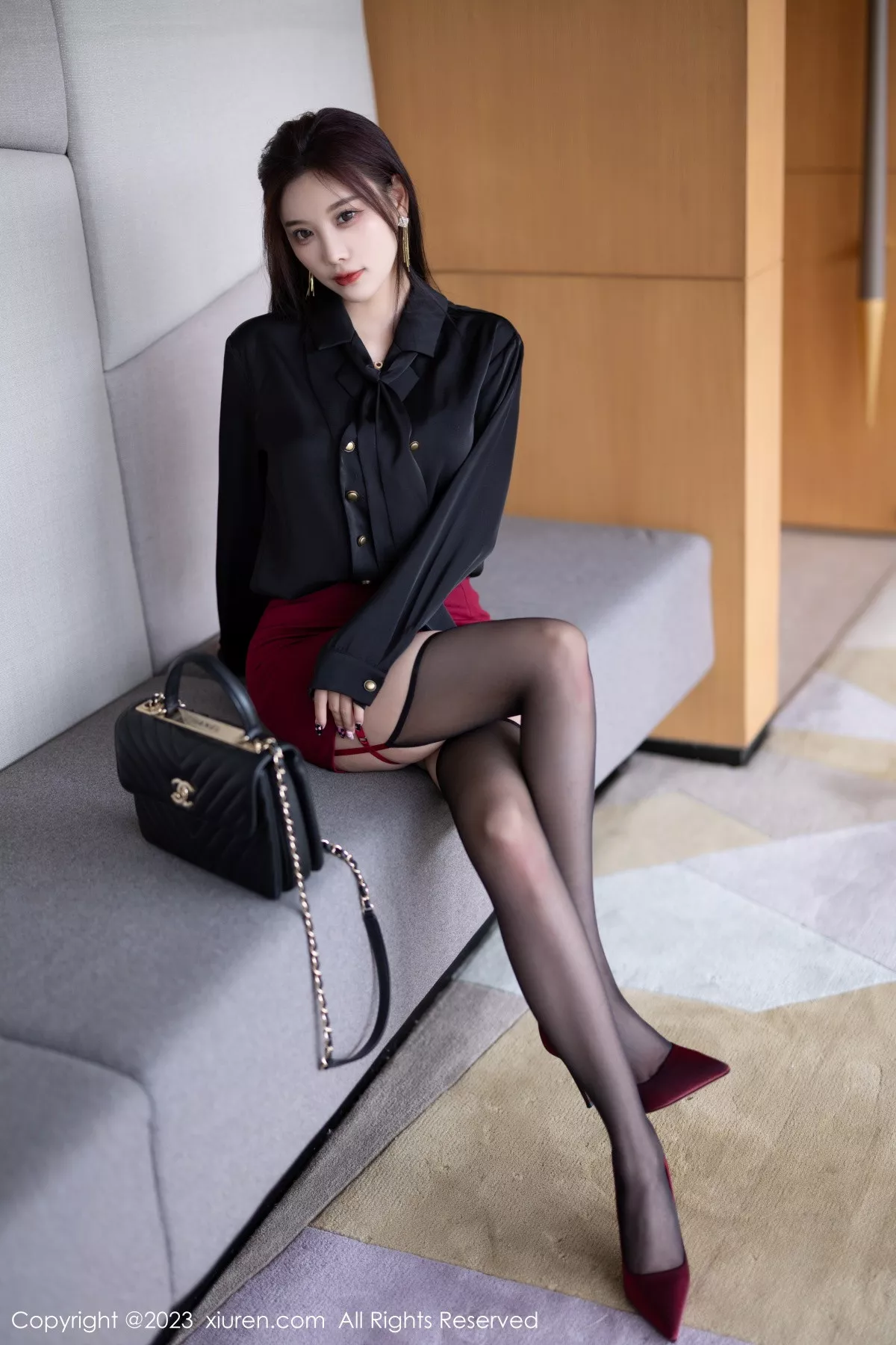 [XiuRen秀人网] 2023.07.11 No.7062 杨晨晨Yome 短裙美腿 [81P] NO.6