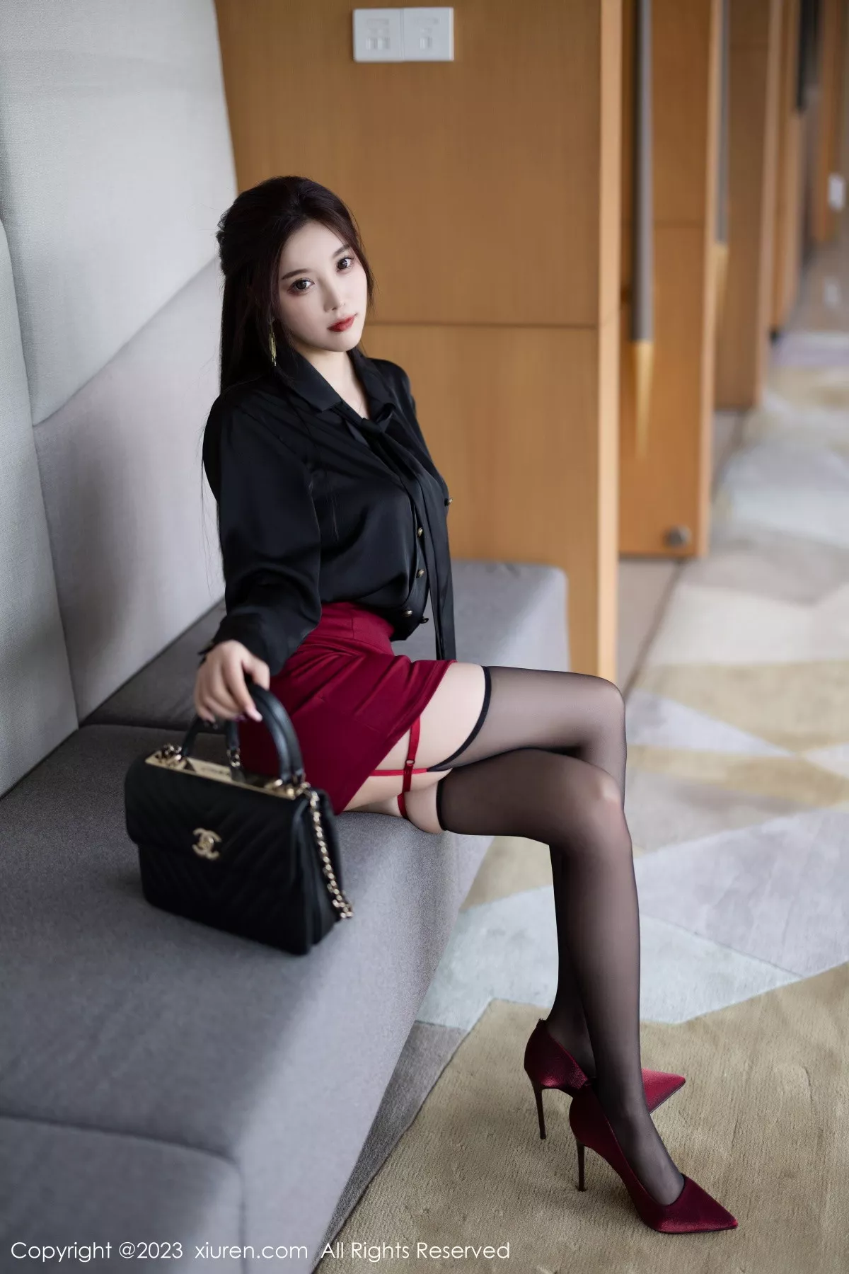 [XiuRen秀人网] 2023.07.11 No.7062 杨晨晨Yome 短裙美腿 [81P] NO.4