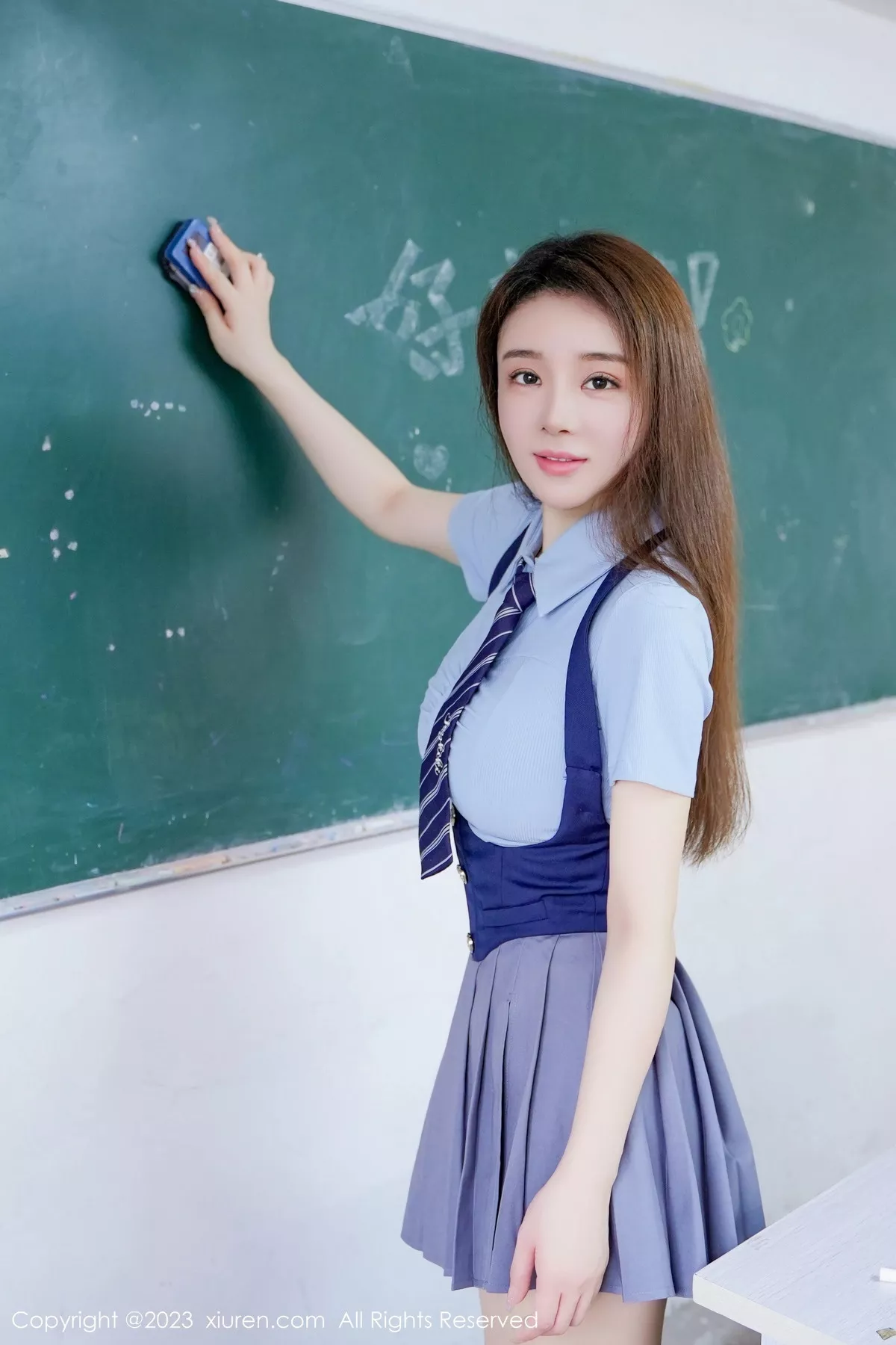 [XiuRen秀人网] 2023.07.12 No.7064 eve雨儿1494 教室场景 [66P] NO.6