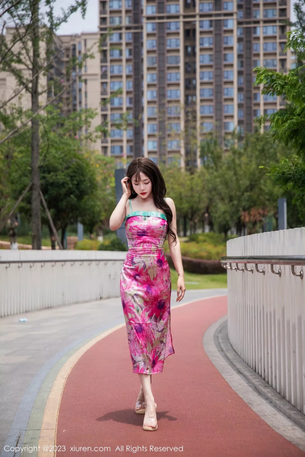 [XiuRen秀人网] 2023.07.12 No.7065 严利娅Yuliya 网红情人裙 [75P] NO.8