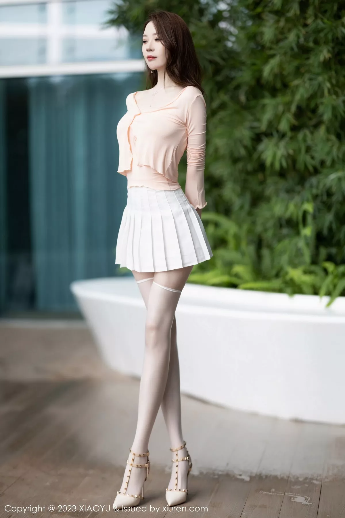 [XIAOYU语画界] 2023.07.13 VOL.1069 梦心玥 白丝美腿 [85P] NO.2