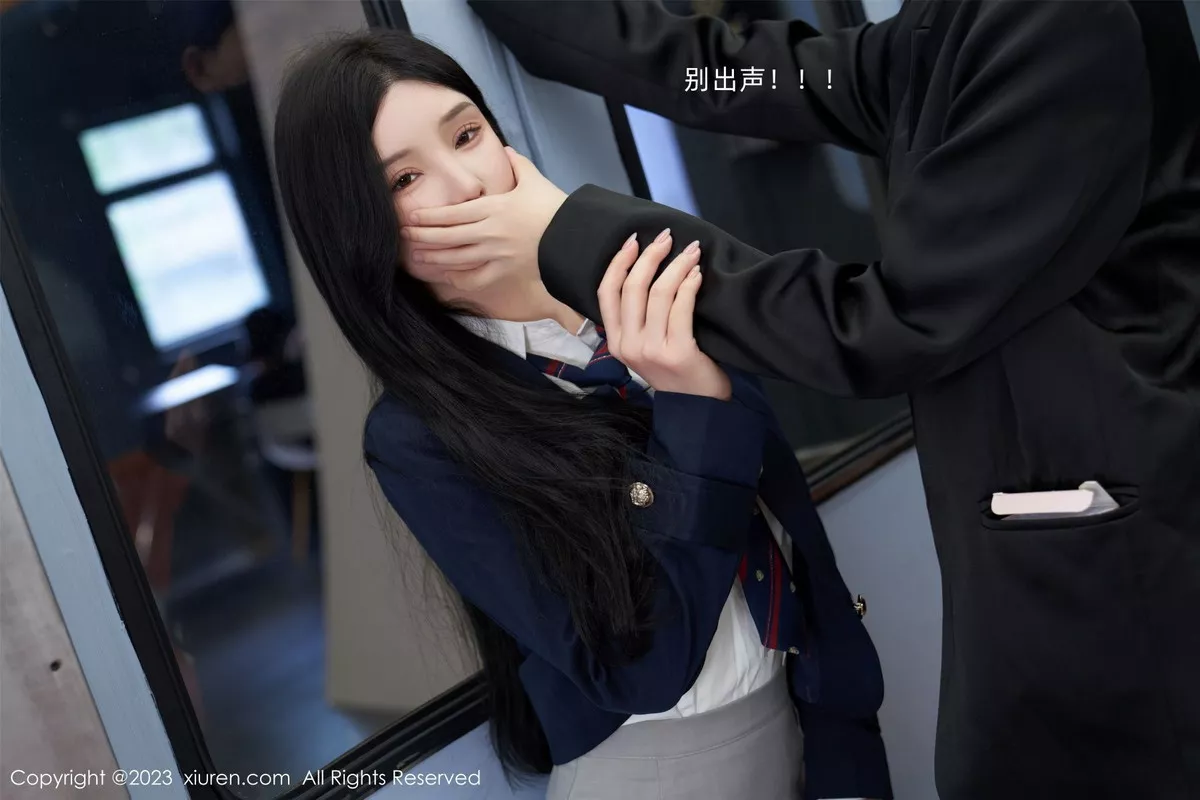 [XiuRen秀人网] 2023.07.14 No.7086 周于希Sally 制服短裙 [100P] NO.3