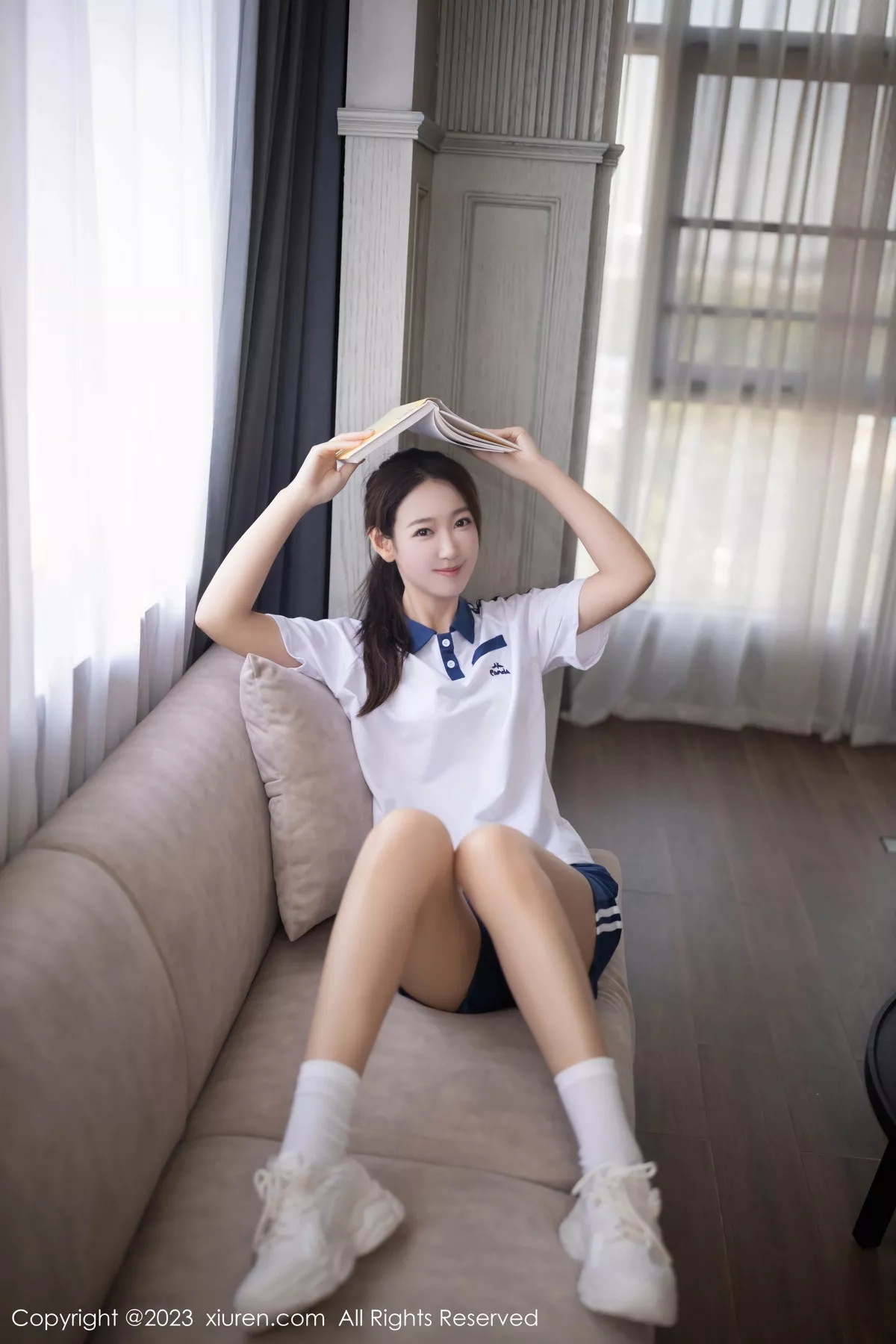 [XiuRen秀人网] 2023.07.17 No.7091 唐安琪 学妹装扮 [80P] NO.10