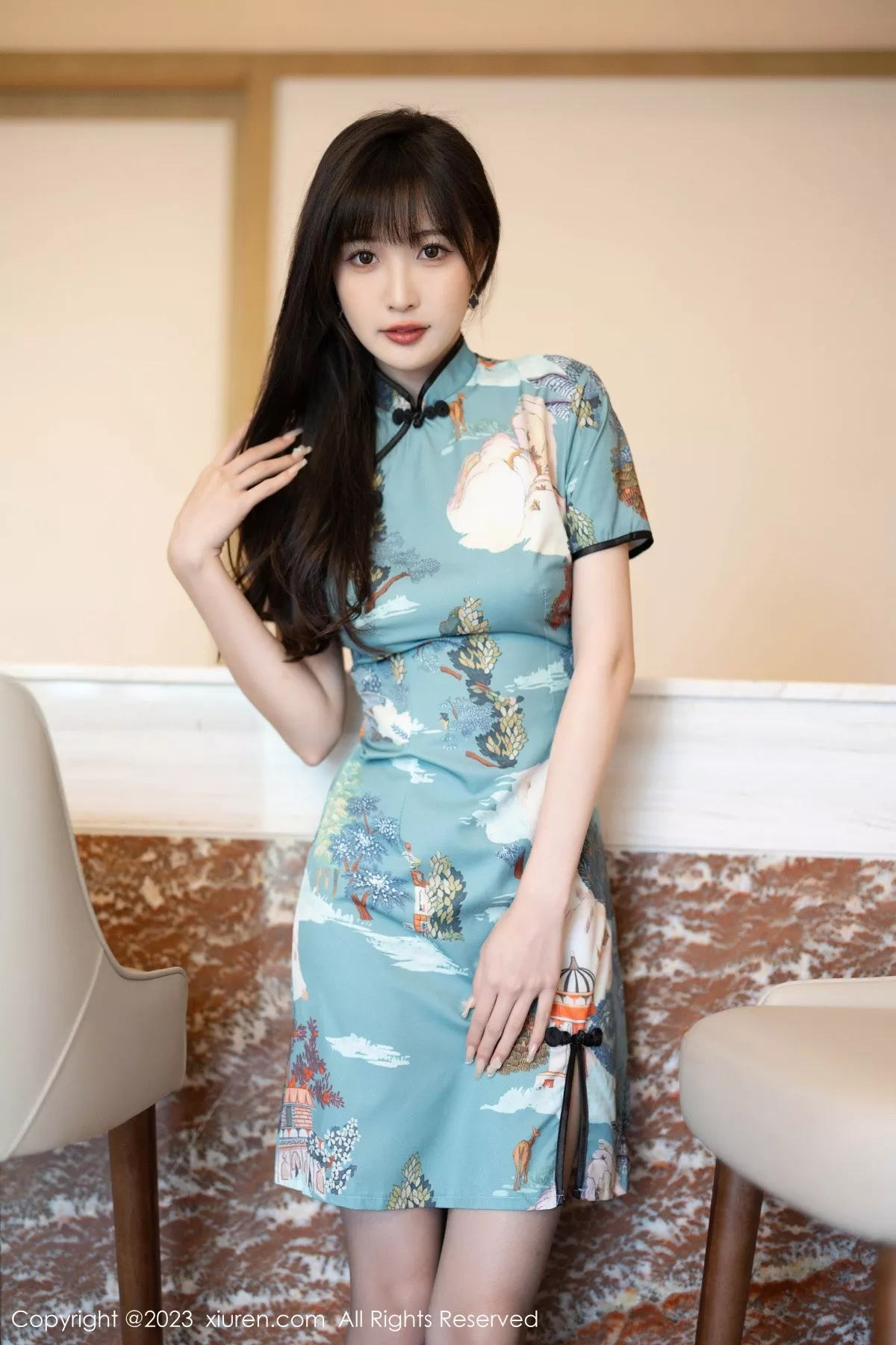 [XiuRen秀人网] 2023.06.20 No.6953 林星阑 旗袍美腿 [81P] NO.4