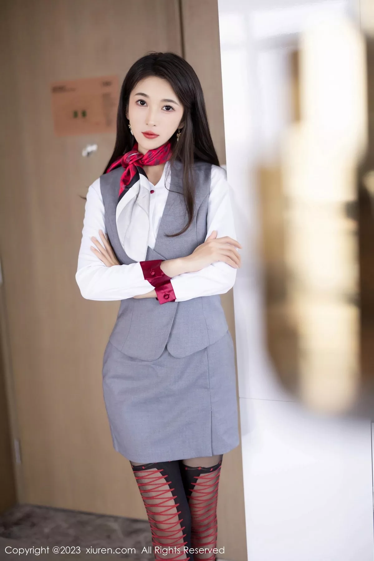 [XiuRen秀人网] 2023.06.25 No.6967 林乐一 黑丝美腿 [87P] NO.1