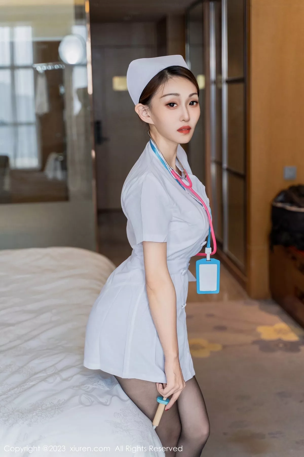 [XiuRen秀人网] 2023.06.26 No.6971 妖_Baby 黑丝美腿 [67P] NO.11