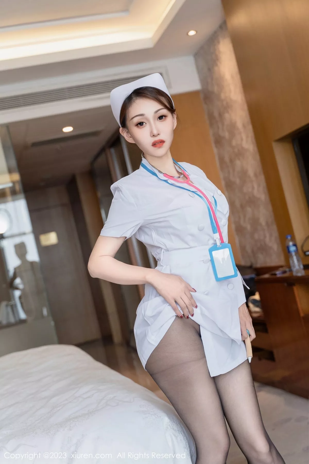 [XiuRen秀人网] 2023.06.26 No.6971 妖_Baby 黑丝美腿 [67P] NO.12