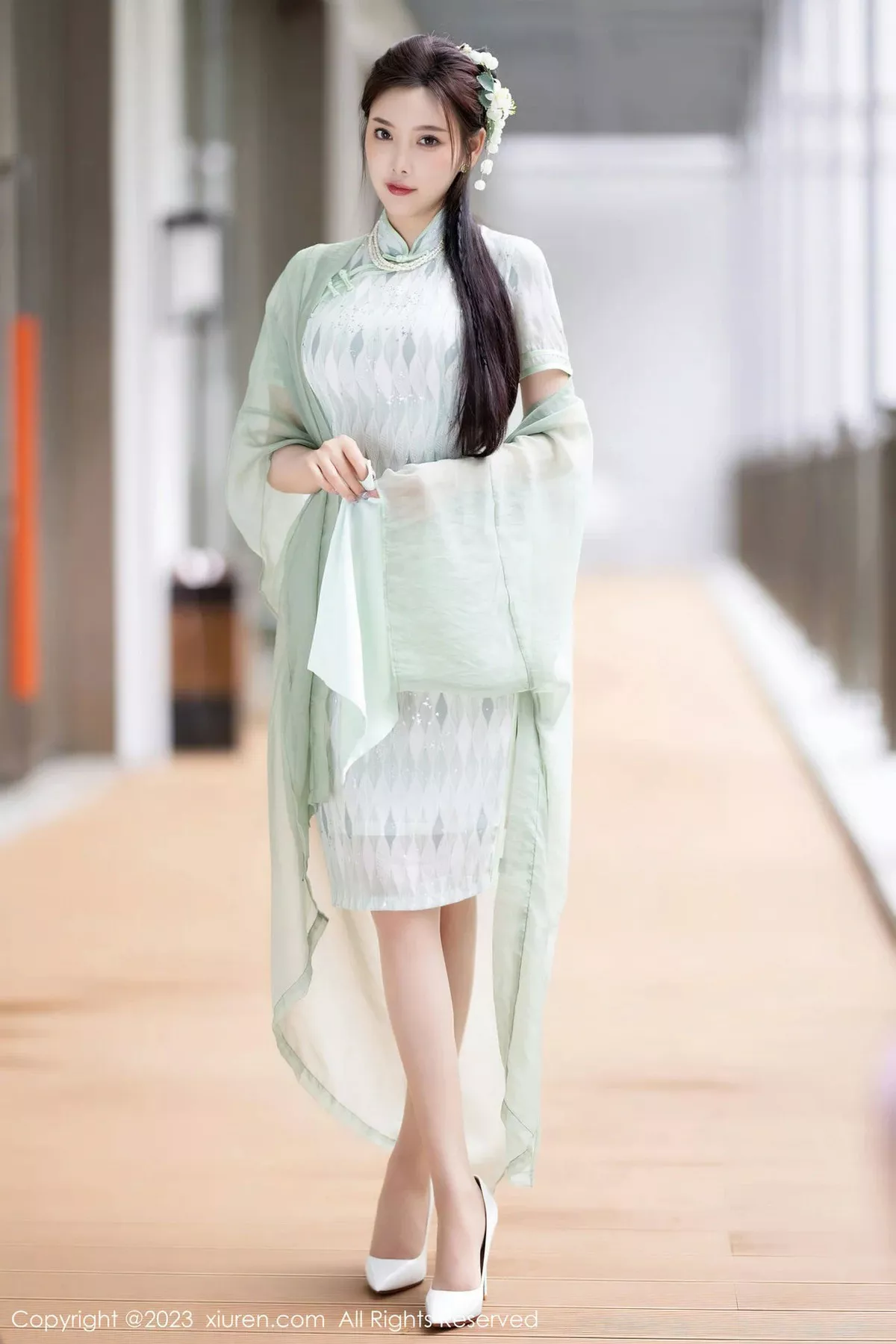 [XiuRen秀人网] 2023.06.27 No.6983 杨晨晨Yome 旗袍美腿 [84P] NO.2