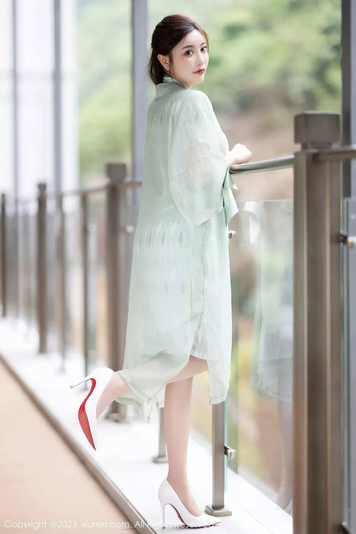 [XiuRen秀人网] 2023.06.27 No.6983 杨晨晨Yome 旗袍美腿 [84P] NO.4