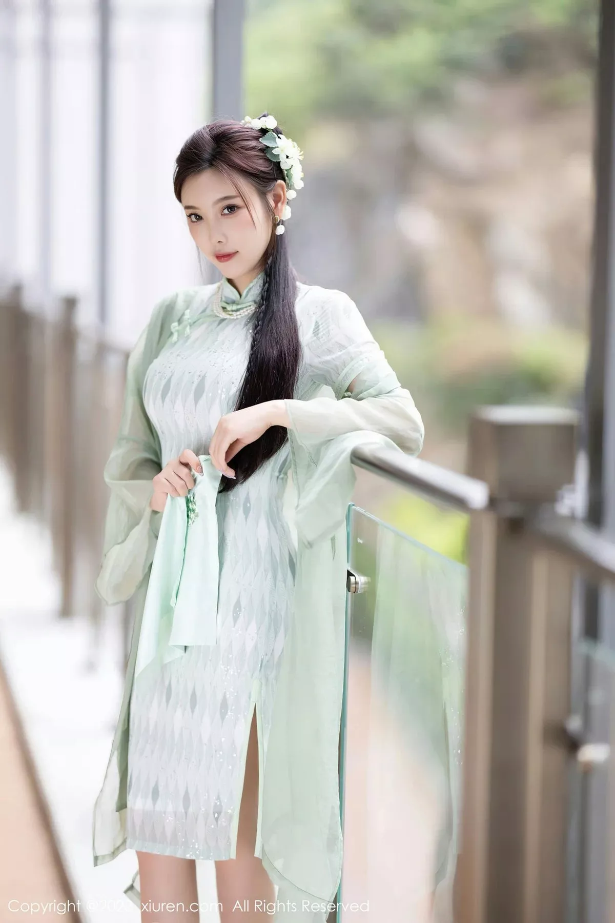 [XiuRen秀人网] 2023.06.27 No.6983 杨晨晨Yome 旗袍美腿 [84P] NO.5