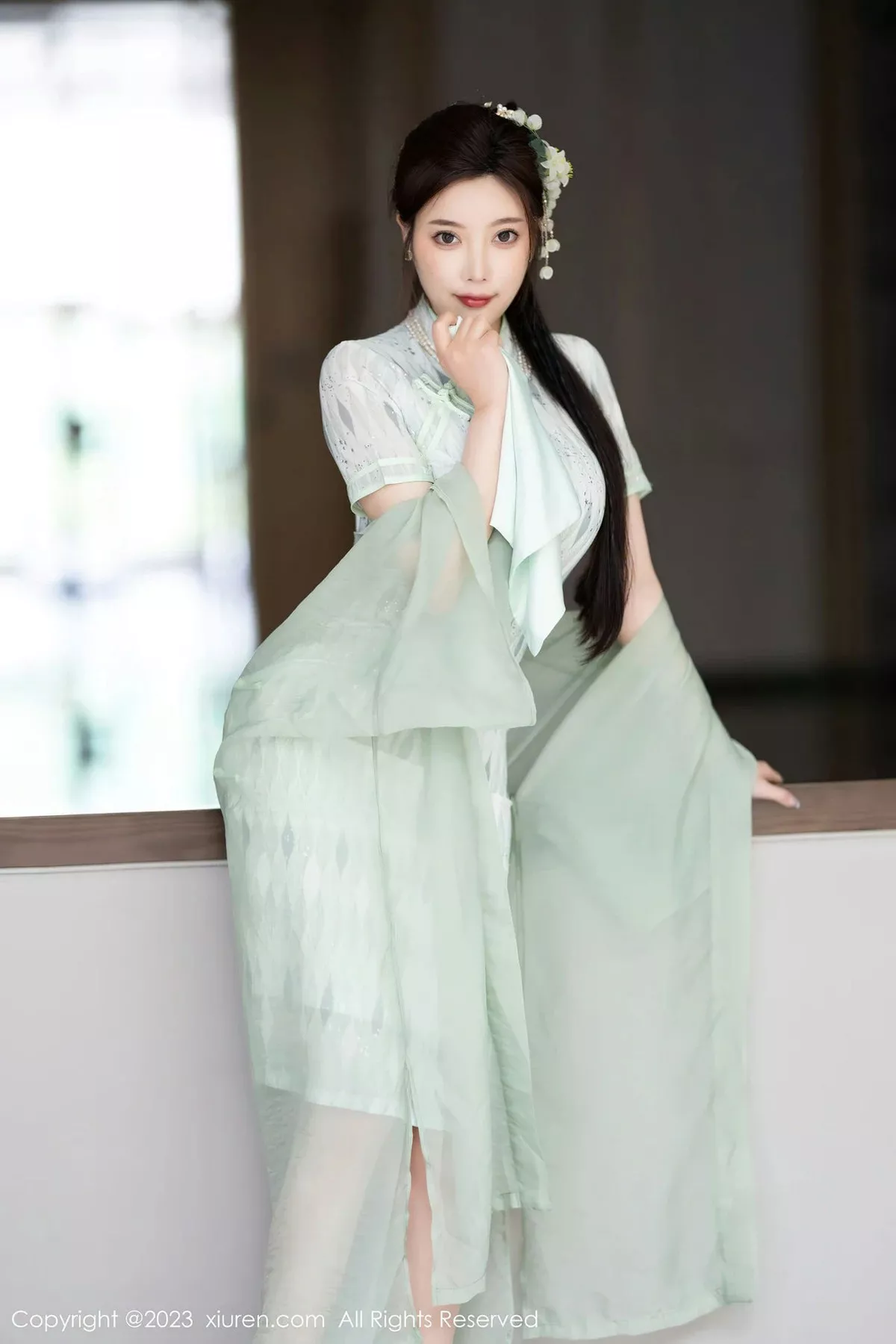 [XiuRen秀人网] 2023.06.27 No.6983 杨晨晨Yome 旗袍美腿 [84P] NO.10