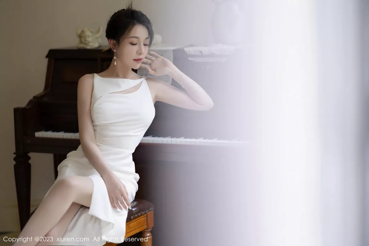 [XiuRen秀人网] 2023.07.28 No.7155 徐莉芝Booty 长裙美腿 [90P] NO.12