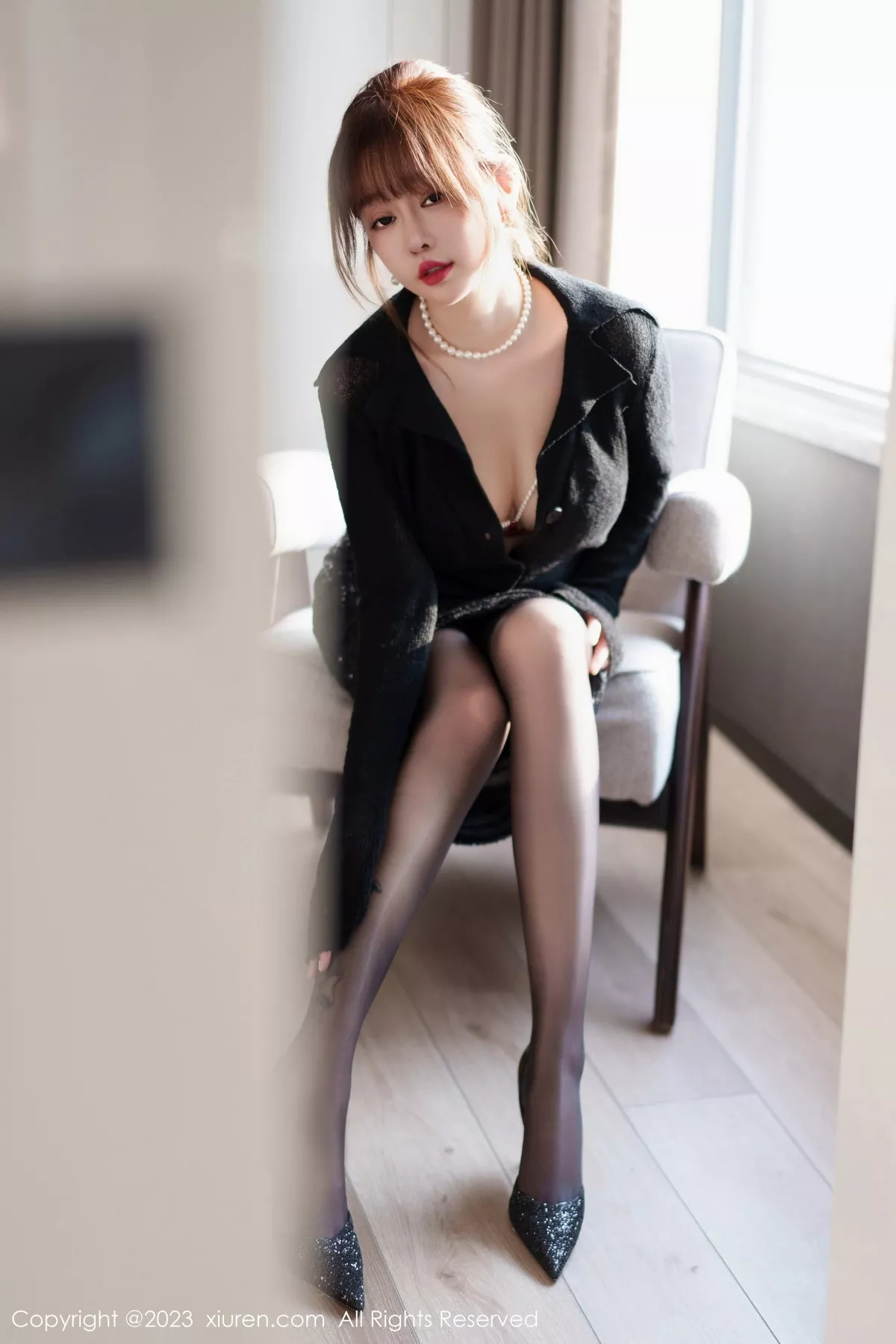 [XiuRen秀人网] 2023.07.28 No.7156 王雨纯 黑丝美臀 [75P] NO.11