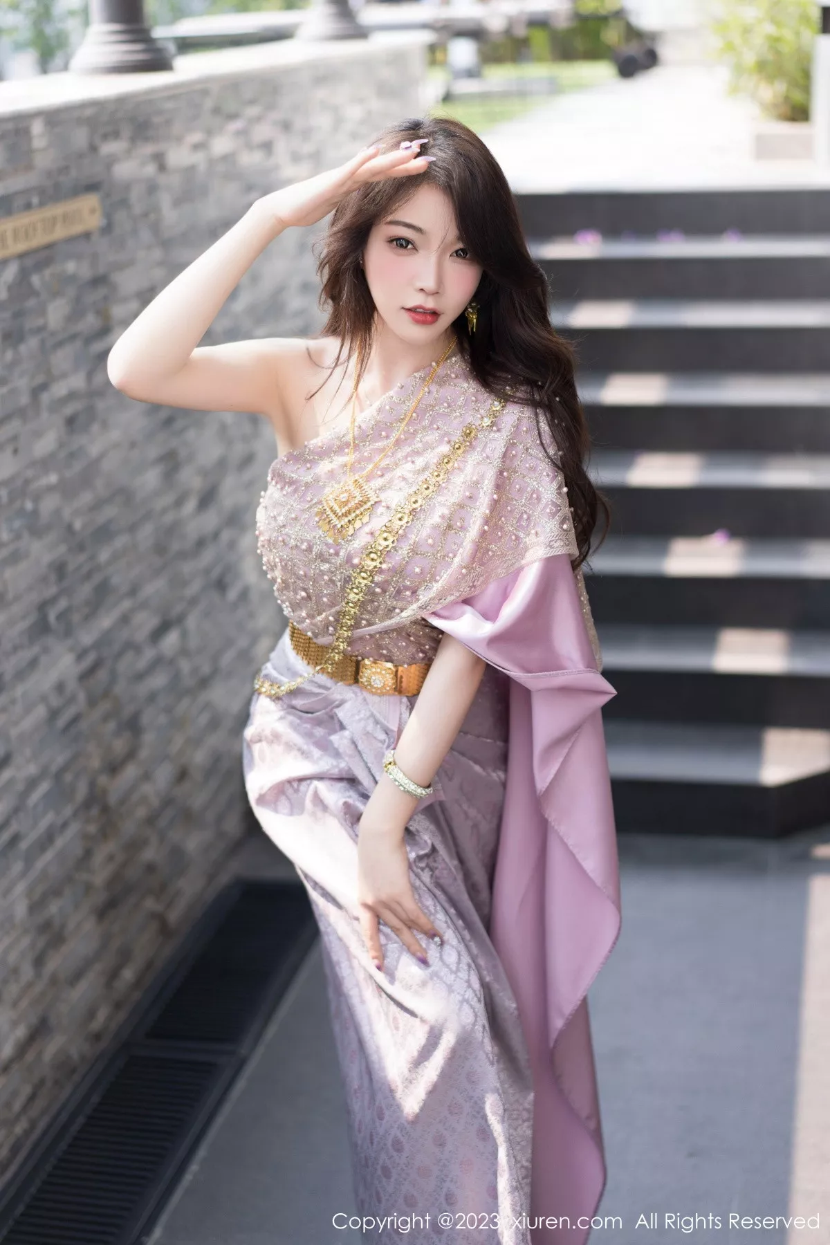 [XiuRen秀人网] 2023.07.31 No.7164 徐莉芝Booty 长裙美腿 [66P] NO.5