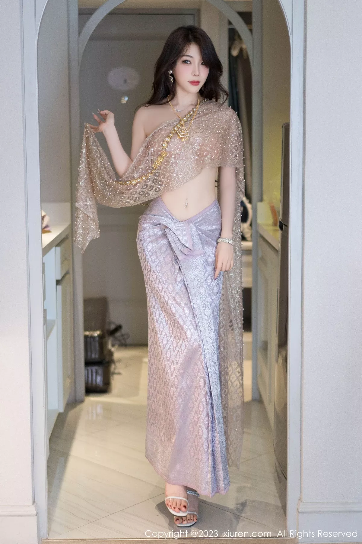 [XiuRen秀人网] 2023.07.31 No.7164 徐莉芝Booty 长裙美腿 [66P] NO.11