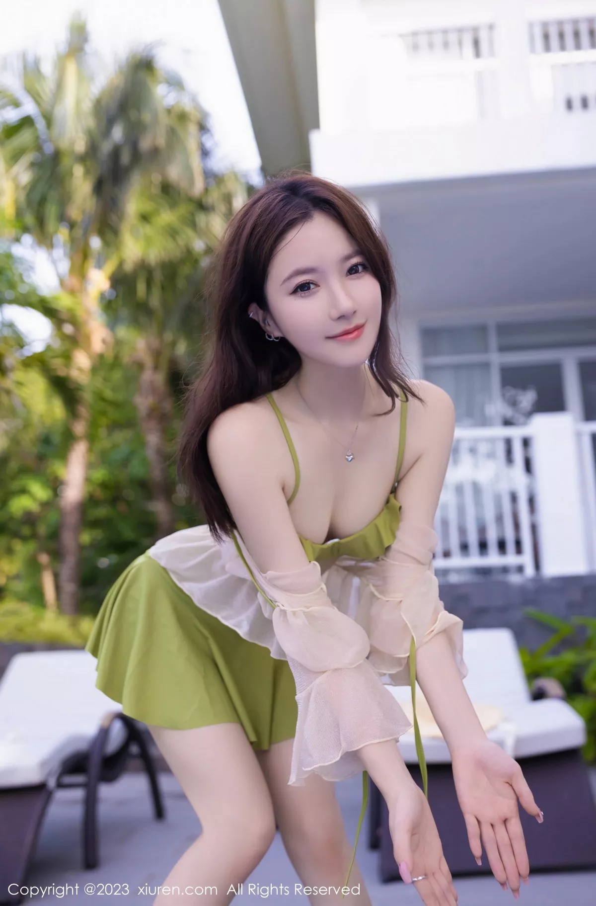 [XiuRen秀人网] 2023.08.04 No.7189 鱼子酱Fish 户外美腿 [80P] NO.11