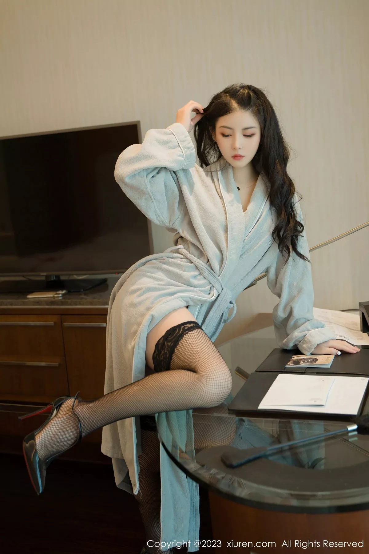 [XiuRen秀人网] 2023.07.20 No.7107 柒喜小baby 情趣服饰 [56P] NO.10