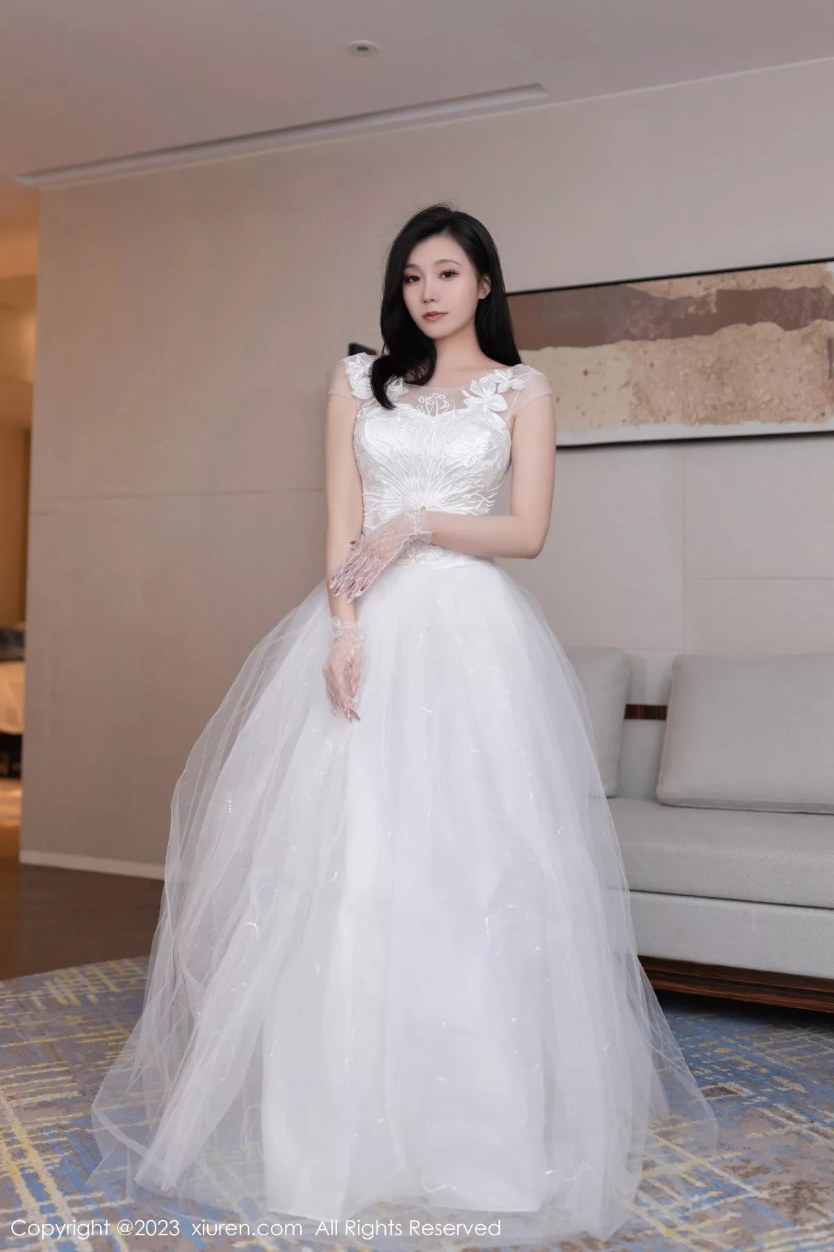 [XiuRen秀人网] 2023.08.08 No.7201 安然anran 婚纱美腿 [79P] NO.1