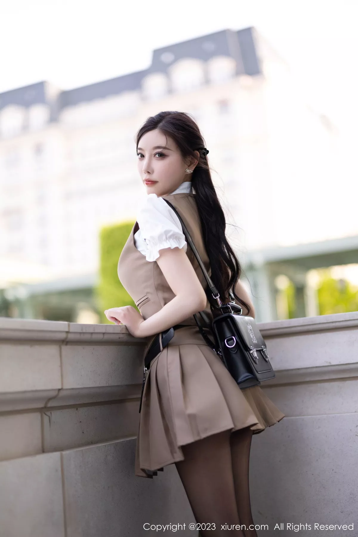 [XiuRen秀人网] 2023.08.08 No.7202 杨晨晨Yome 美臀黑丝 [90P] NO.2