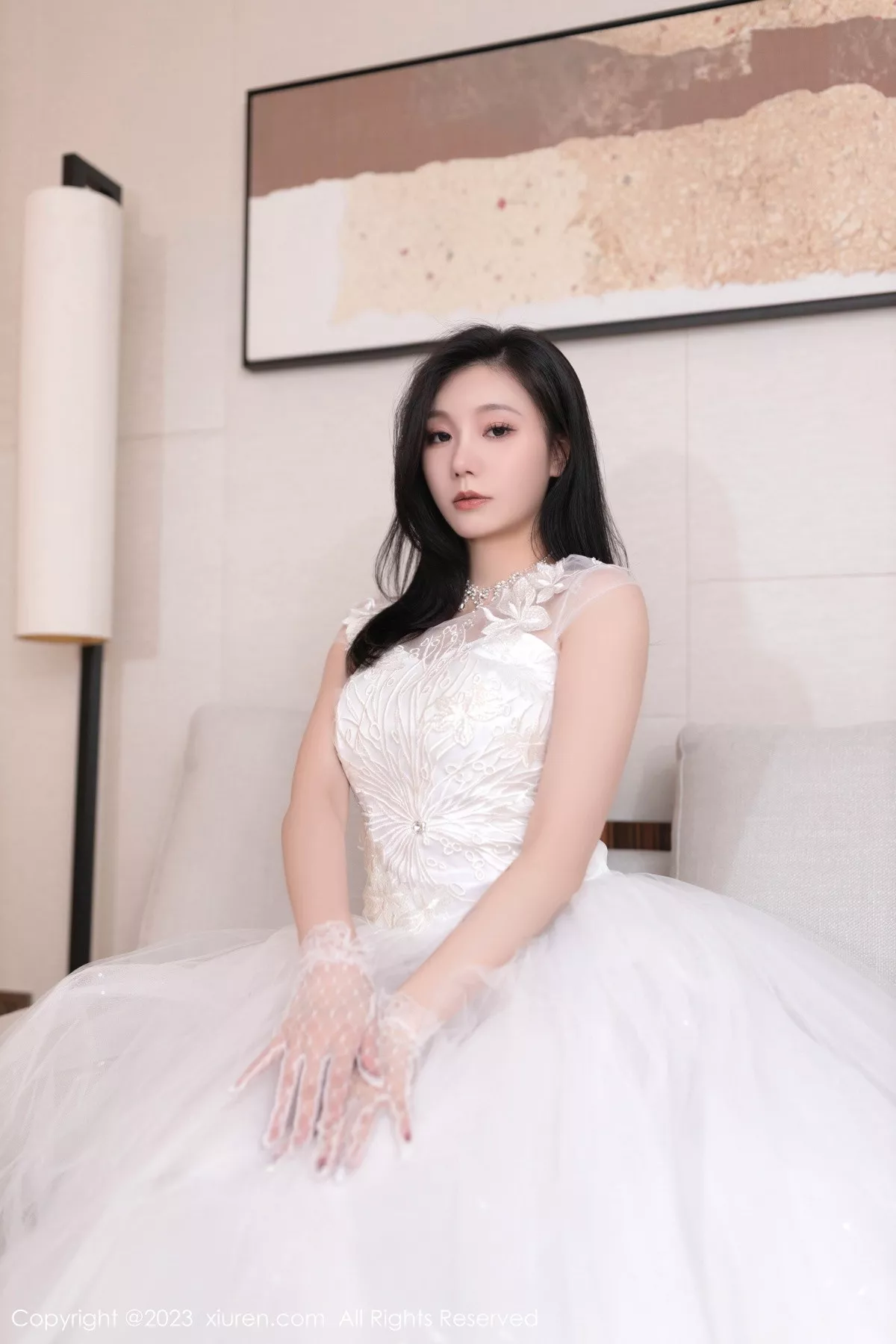 [XiuRen秀人网] 2023.08.08 No.7201 安然anran 婚纱美腿 [79P] NO.11