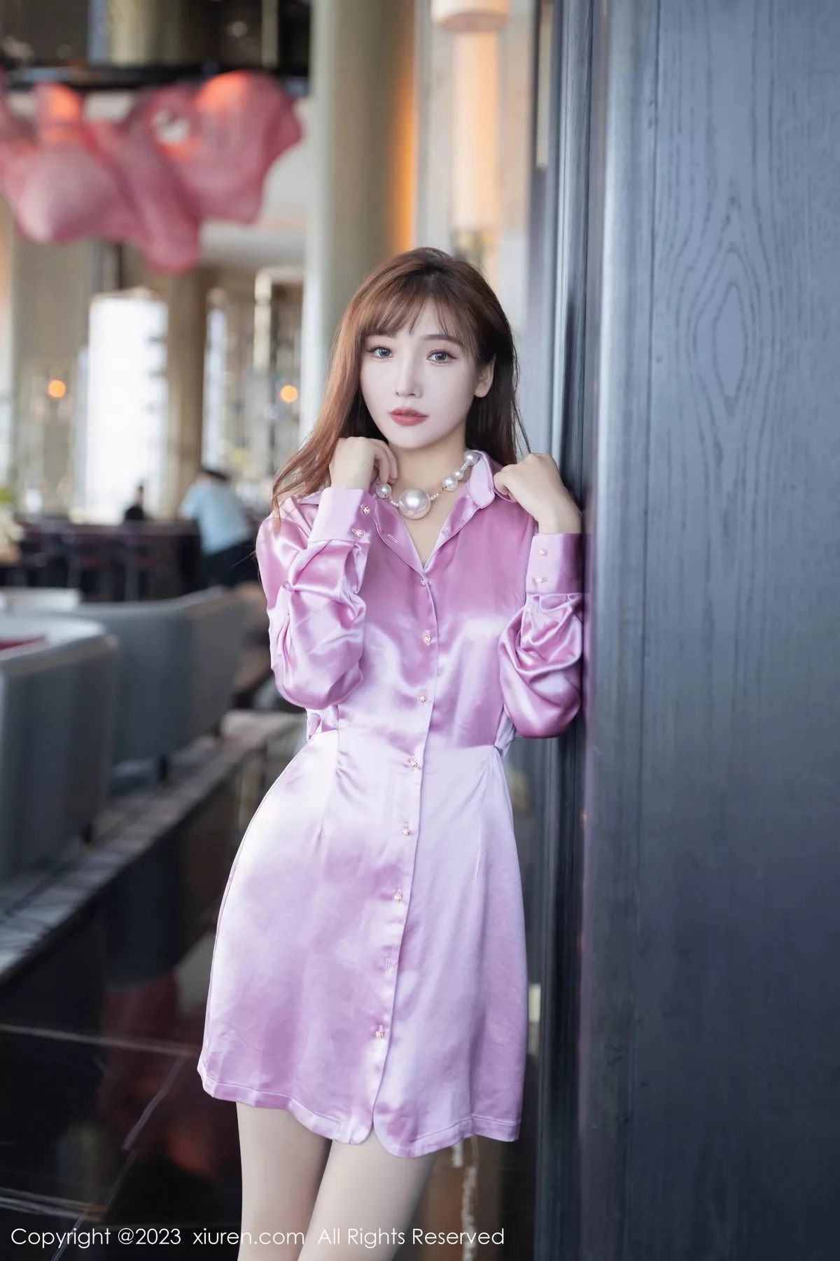 [XiuRen秀人网] 2023.08.10 No.7214 陆萱萱 灰丝美腿 [80P] NO.2