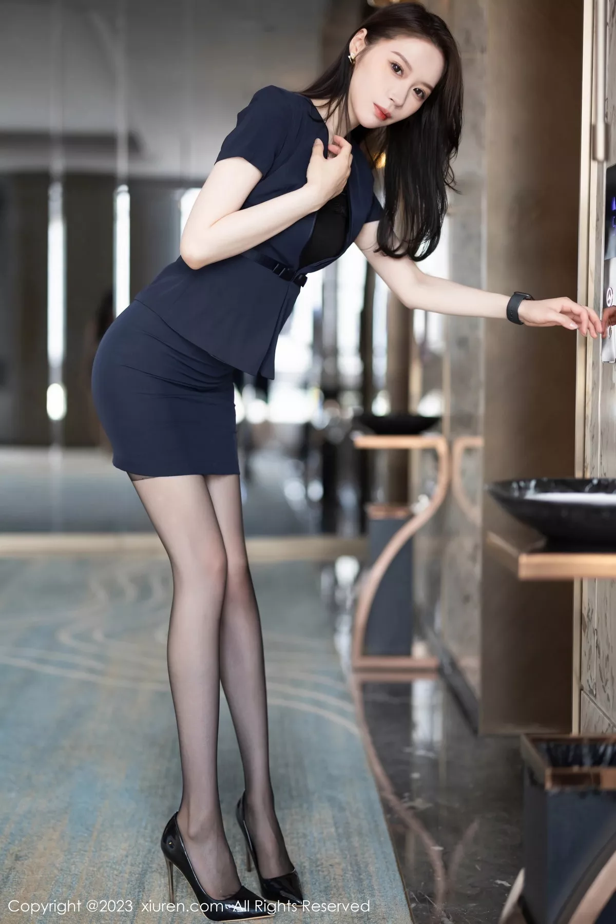 [XiuRen秀人网] 2023.08.10 No.7212 梦心玥 黑丝美腿 [83P] NO.4