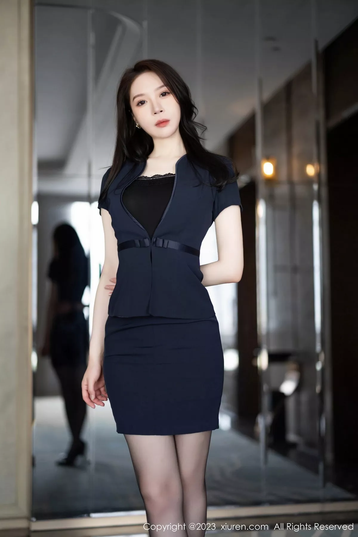 [XiuRen秀人网] 2023.08.10 No.7212 梦心玥 黑丝美腿 [83P] NO.2