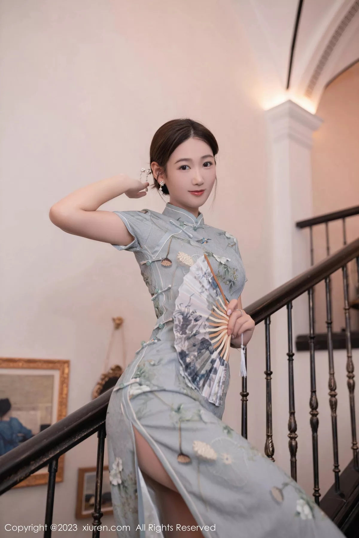 [XiuRen秀人网] 2023.08.14 No.7232 唐安琪 美腿旗袍 [76P] NO.6