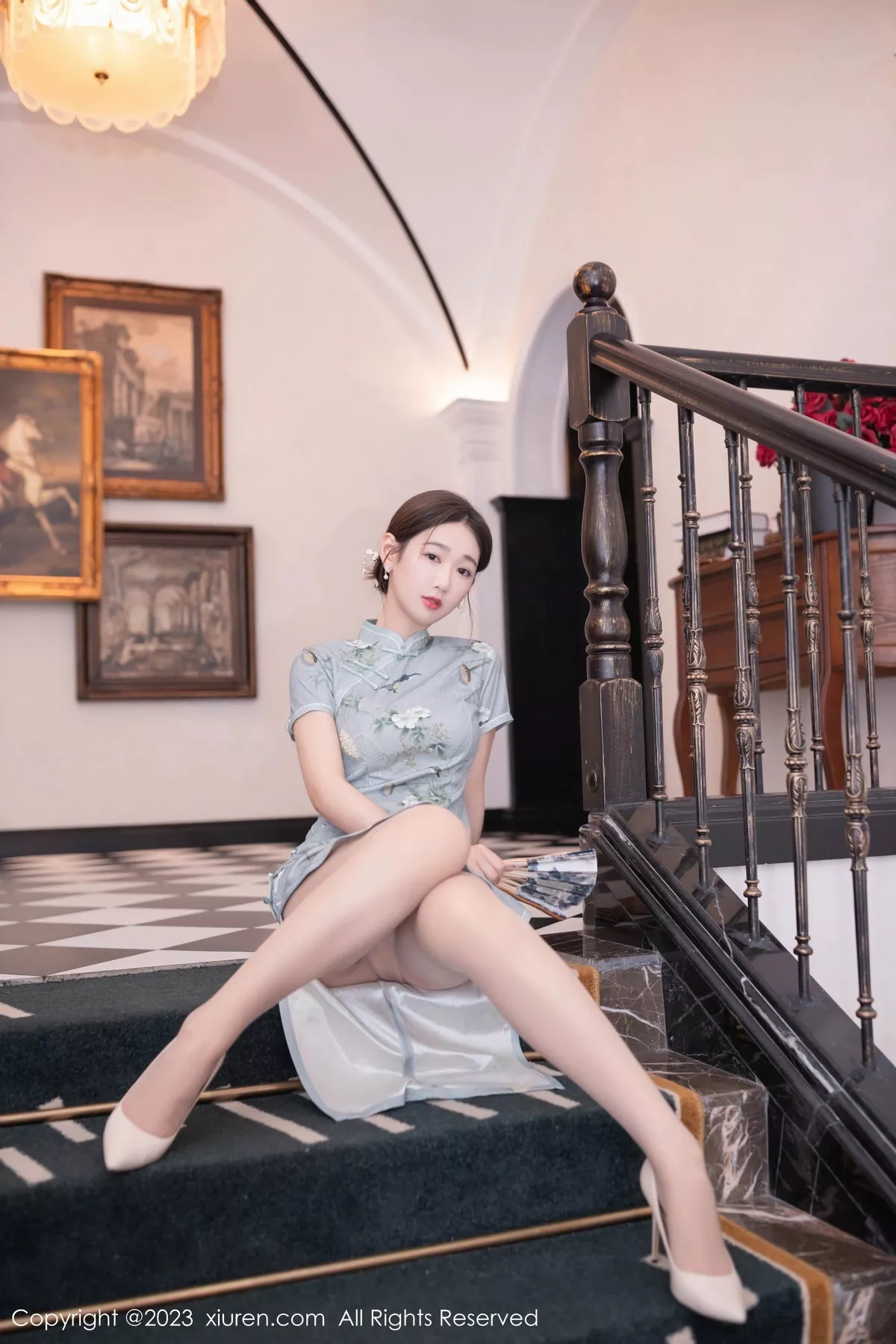 [XiuRen秀人网] 2023.08.14 No.7232 唐安琪 美腿旗袍 [76P] NO.10