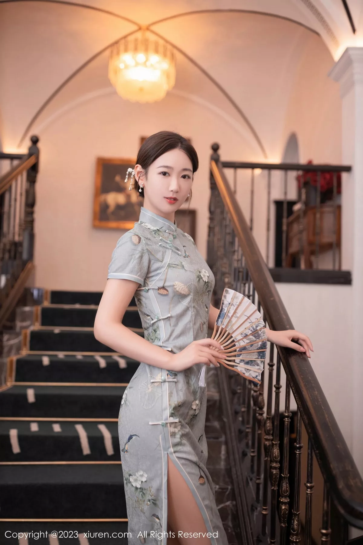 [XiuRen秀人网] 2023.08.14 No.7232 唐安琪 美腿旗袍 [76P] NO.4