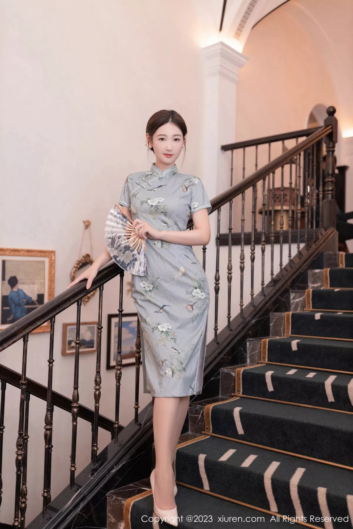 [XiuRen秀人网] 2023.08.14 No.7232 唐安琪 美腿旗袍 [76P] NO.5